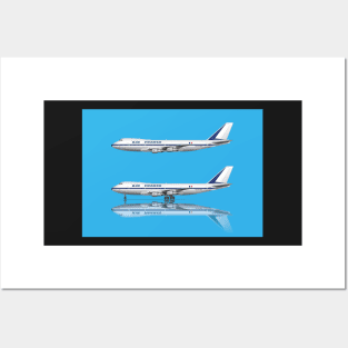 Air France 747-100 Posters and Art